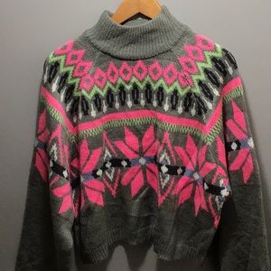 turtleneck crop top